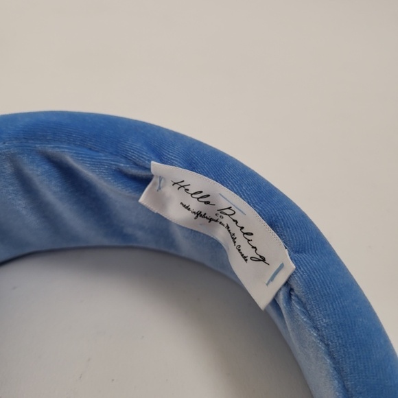 Hello Darling Padded Blair Velvet Headband High Thick - Picture 9 of 9